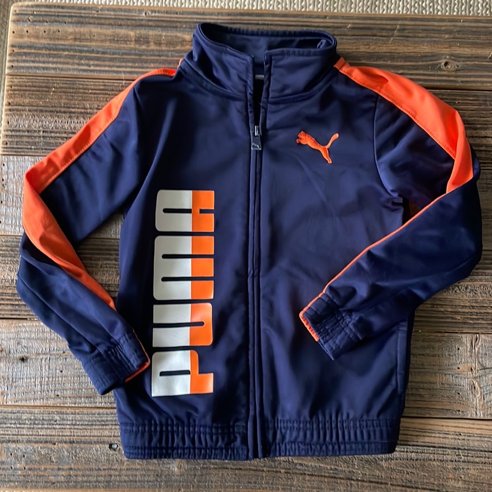 Puma Size 5 Lightweight Zip Up Jacket